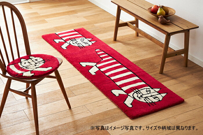 リサラーソン LISA LARSON キッチンマット ロングマット 水回りマット カーペット おしゃれ 北欧 クラシックマイキー QB1035 約50X120c...