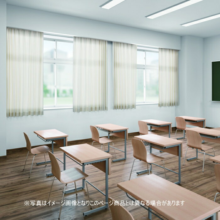 防炎 日除けカーテン ウォッシャブル スミノエ エコティナ E6348〜6350 スタンダード縫製 約1.5倍ヒダ 巾267〜333cmX丈101〜120cmまで