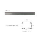 カーテンレール トーソー 機能性レール TOSO ニューデラック 2m 部品 レールのみ(ステンレス)