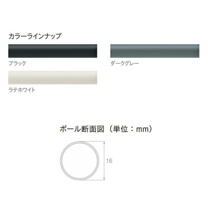 カーテンレール デザイン 装飾レール TOSO トーソー モノ16 2.1m シングル正面付 Cセット 2