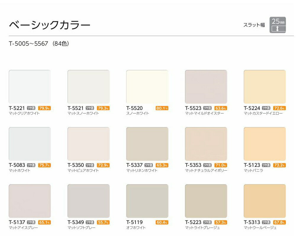 ブラインド タチカワ シルキーカーテン 15mmスラット ベーシック・ツートン・パールカラー 遮熱コート 幅120.5〜140cmX高さ221〜250cmまで [2]