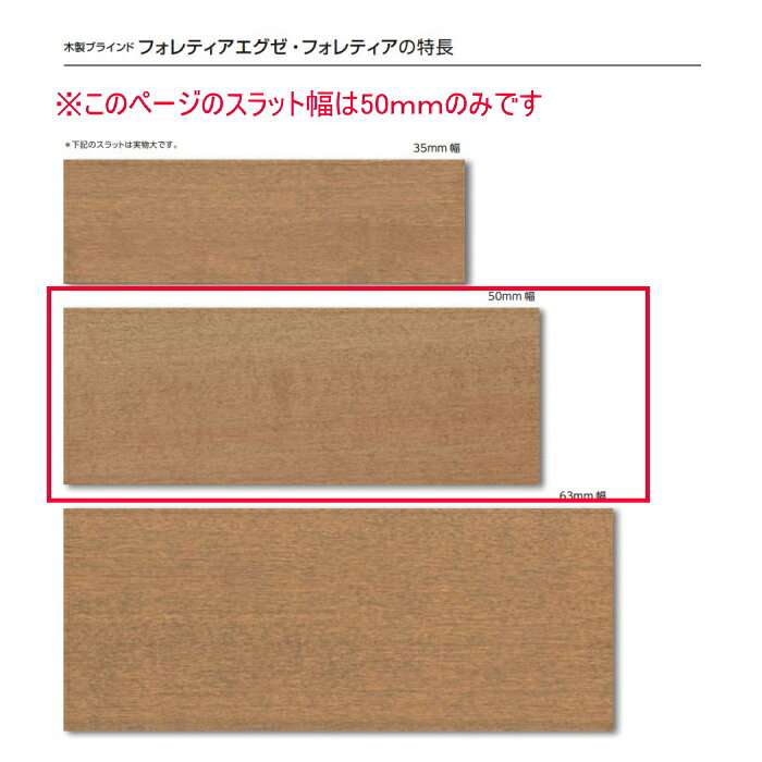 ウッドブラインド 木製 タチカワ フォレティア チェーン操作 50(ラダーコード仕様) 木スラット 桐 FT-6101〜6108 幅140.5〜160cmX高さ101〜120cm [3]