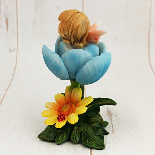 ミニフェアリーオブジェ チューリップ妖精 フェアリー 置物 オブジェ 飾り インテリア 天使 エンジェル 2