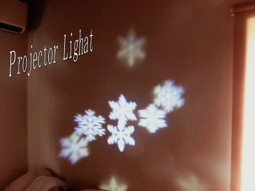 プロジェクターライト　スノー【クリスマス☆christms】projector light