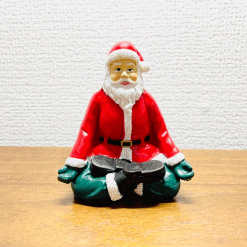 ヨガサンタ Nサンタクロース ヨガポーズ クリスマス ツリー オブジェ 置物 ユニーク 妖精 フェアリー 妖精雑貨 フェアリー雑貨 天使 エンジェル 天使雑貨 エンジェル雑貨 薔薇 ばら バラ ギフト プレゼント ラッピング無料のサムネイル