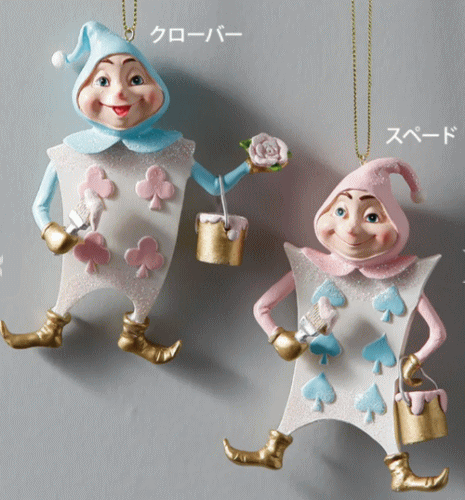 Rakuten - ワンダーランドトランプエルフ オーナメントツリーオブジェ クリスマス クリスマスツリー インテリア ディスプレイ バレエ雑貨