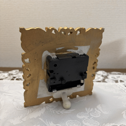 キュートローズ  ミニ置時計【ロココ】【妖精 フェアリー 妖精雑貨 フェアリー雑貨】【天使 エンジェル 天使雑貨 エンジェル雑貨】【薔薇 ばら バラ】 [3]