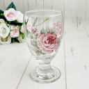 ルーシー ジュースグラスタンブラー コップ グラス アイスグラス ガラス食器 薔薇 バラ ローズ 薔薇雑貨 バラ雑貨