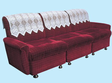 バックカバー トーションレース【1人掛用】巾50×丈58cm イスカバー ソファーカバー 椅子カバー 日本製