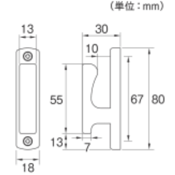 カーテンふさかけ　フォレスタ