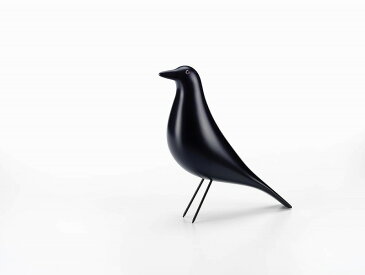 【正規品】 Eames House Bird black イームズハウスバード ブラック 215 031 00 W8.5cm D27.8cm H27.6cm EU Charles&Ray Eames チャールズ＆レイ イームズ ウッド スチール オブジェ 民芸品 vitra ヴィトラ