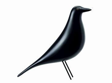 【正規品】 Eames House Bird black イームズハウスバード ブラック 215 031 00 W8.5cm D27.8cm H27.6cm EU Charles&Ray Eames チャールズ＆レイ イームズ ウッド スチール オブジェ 民芸品 vitra ヴィトラ