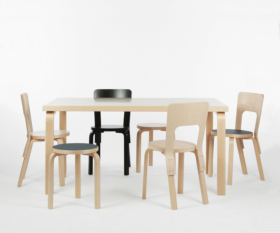 【正規品】Artek アルテック テーブル 82A TABLE 82A W150cm D85cm H72cm 長方形テ...