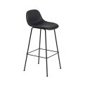 FIBER BAR STOOL W. BACKREST TUBE BASE SH:75CM Refine Leather-Black/Black t@Co[o[Xc[ obNXg `[ux[X SH:75CM t@CU[ubN/ubN BLCK_BLCK W44.5cm D46.5cm H97.5cm SH75cm kƋ XJWirAfUC 23725