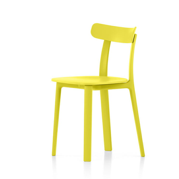 【正規品】vitra ヴィトラ All Plastic Chair オールプラスチックチェア buttercup バターカップ Jasper Morrison ジャスパー・モリソン W42.5×D46×H77(SH44.5)cm ポリプロピレン ダイニングチェア 440 388 00