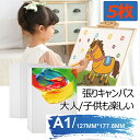 張りキャンバス「5枚」限定 !子供用 127mm*177.8 5mm キャンバスボード 絵画 油絵 画材 画布 初心者向け キャンバス 工芸用品 描画 油彩 キ...