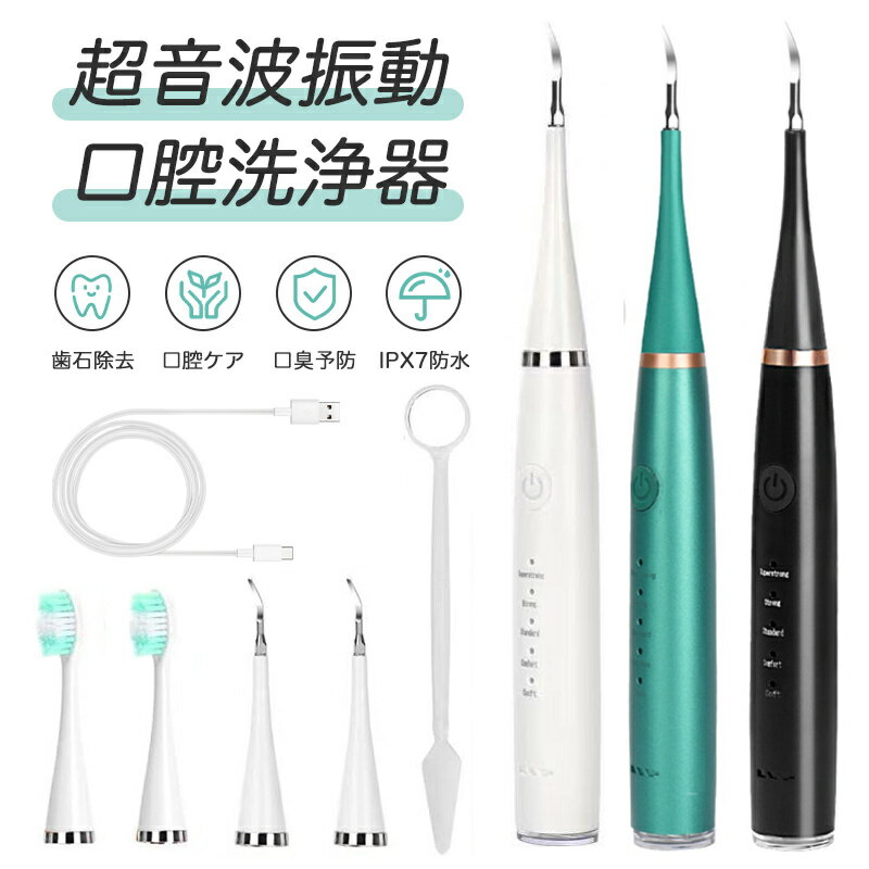 電動歯ブラシ 口腔洗浄器 歯石取り 超音波 歯石とり 電気歯クリーナー 歯用ツール 高周波振動 電気歯洗浄機 歯茎 歯垢 電動ブラシ 防水 歯石除去 口腔ケア ...