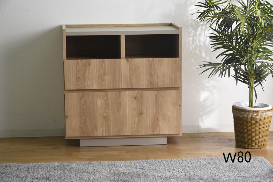 [送料無料] チェスト タンス 幅80cm 洋服収納 箪笥 衣装タンス 木製 和風 たんす 一人暮らし 完成品