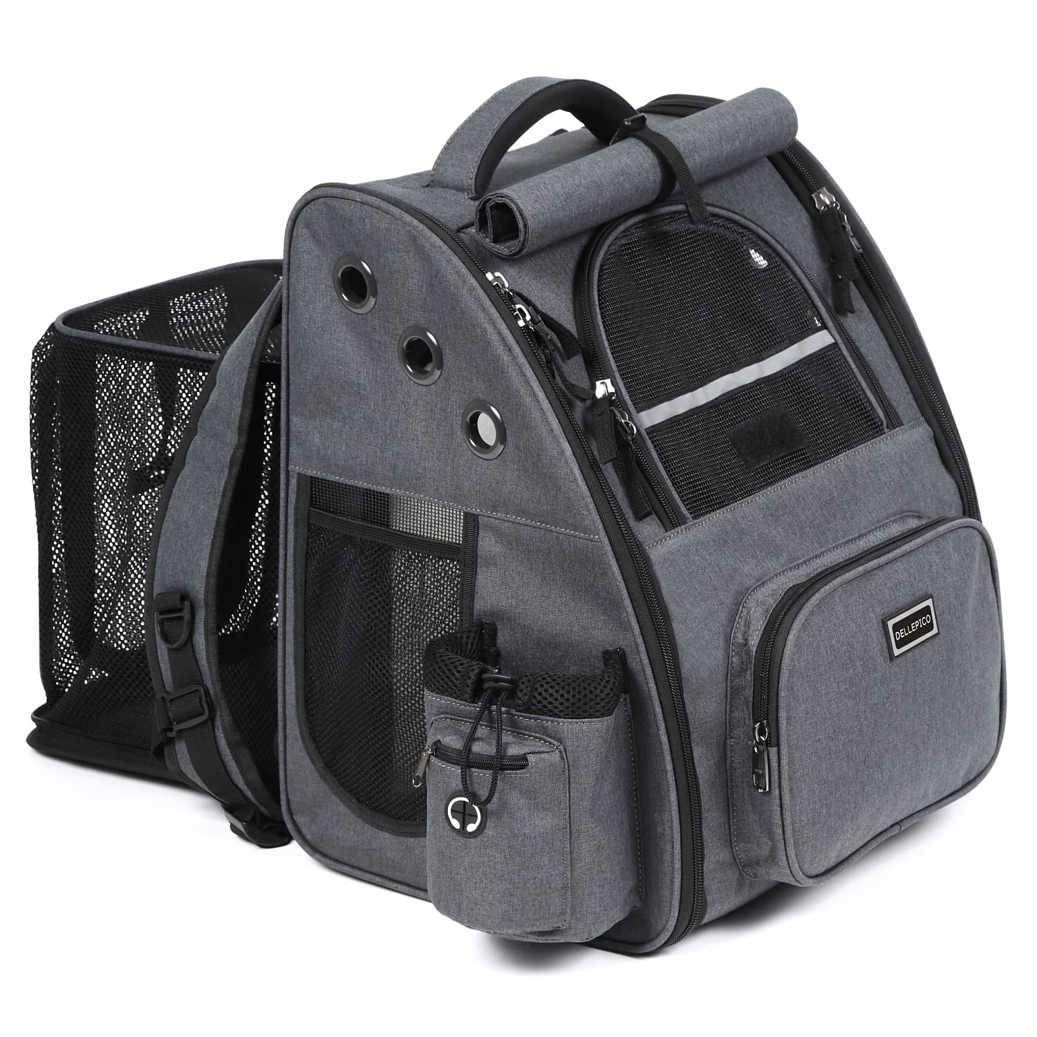 ペットリュック ペット 犬 猫 リュック 拡張版 キャリーバッグ ペットハウス キャリー 折り畳み式 小型..