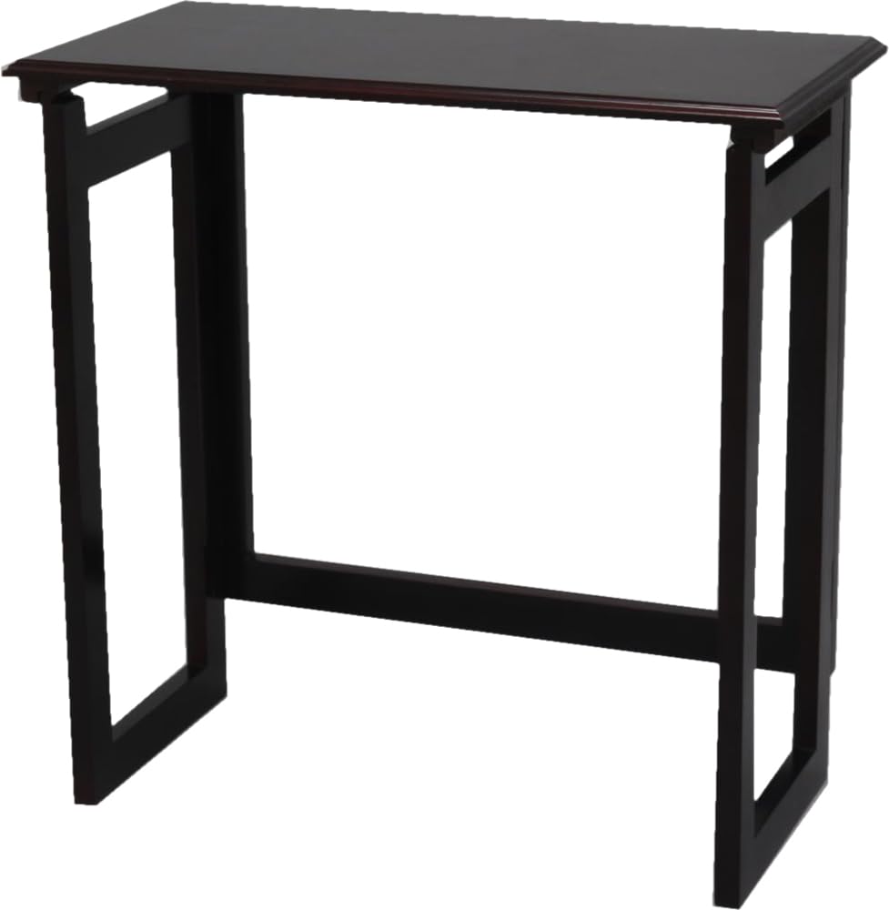 オスマック 経机 ハイタイプ 文机 仏壇台 幅60×奥行30×高さ60cm 折りたたんで収納可能 コンパクト 供物..