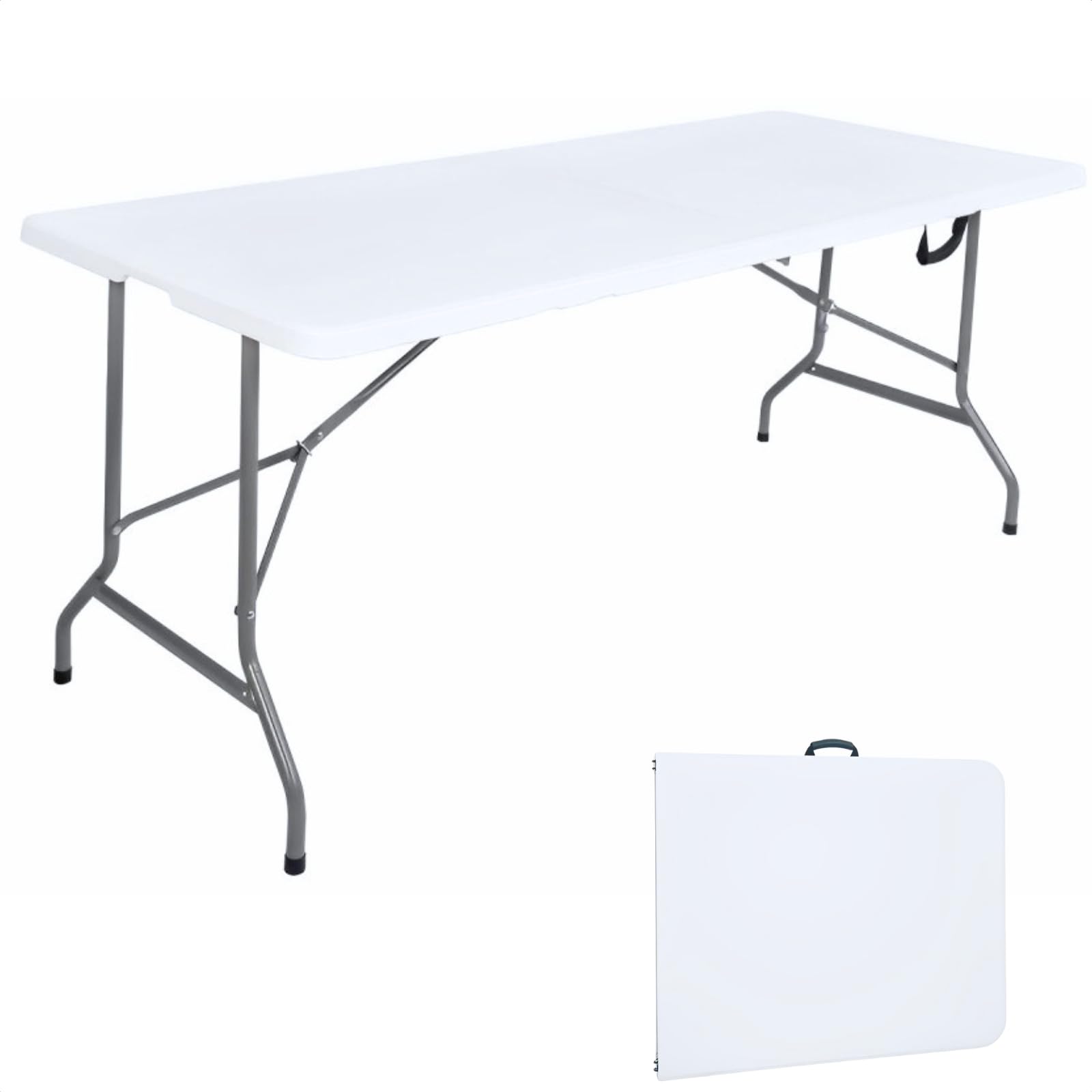作業台 ワークテーブル 折りたたみ 幅180cm×奥行74cm×高さ74cm 軽量 アウトドアテーブル 工作台 万能作..
