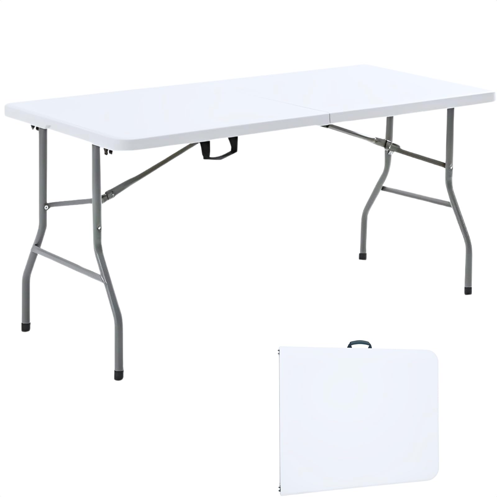 作業台 ワークテーブル 折りたたみ 幅153cm×奥行70cm×高さ74cm 軽量 アウトドアテーブル 工作台 万能作..