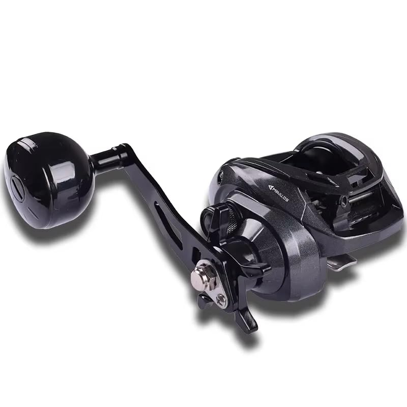 樂天商城 - Mavllos Decrk 海水釣りベイトキャスティングリール シングルハンドル付き ドラグ力 15kg 比 6.4:1 海防水ベイトキャスティングリール (