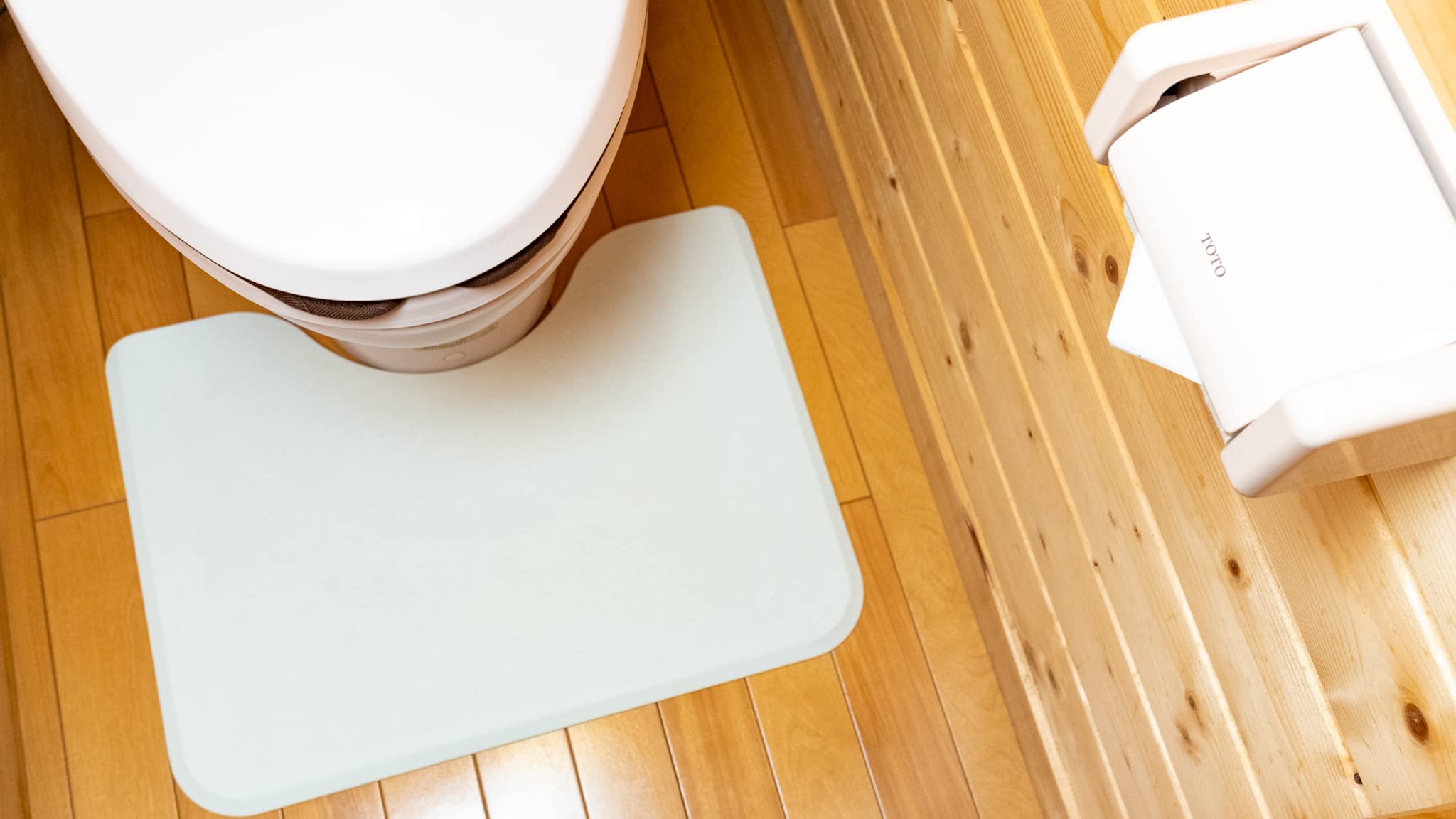 日本製 珪藻土 なのらぼ トイレマット 吸収 速乾 脱臭 トイレ 介護(珪藻土のトイレ...