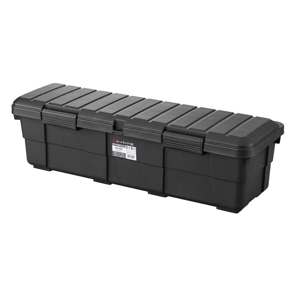 樂天商城 - ハードケース 幅130cm 軽トラック荷台にぴったり カートランク 130L 固定ベルト付 チャコールグレー