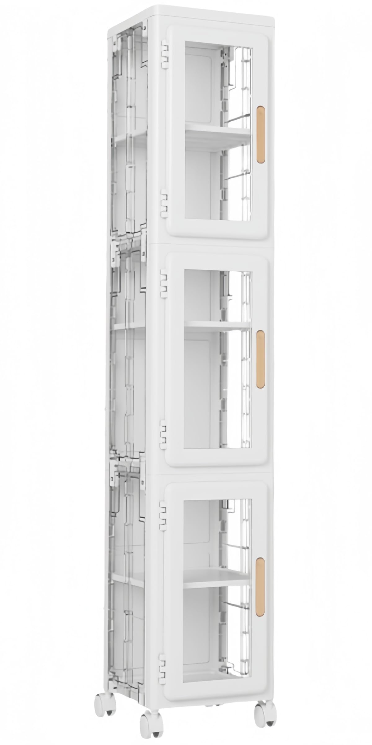 樂天商城 - 隙間収納 収納ワゴン キャスター付き キッチン 狭いスペース スリム収納カート ワゴンキャビネット 省スペース サニタリーラック