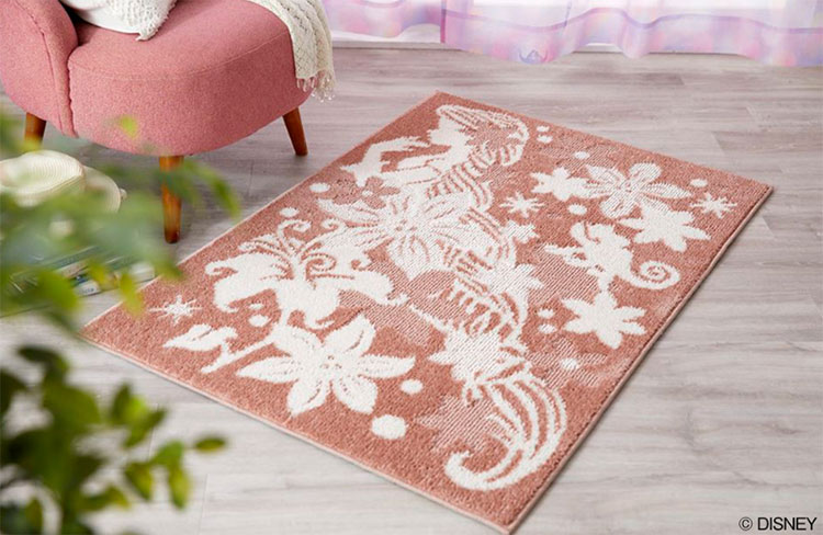スミノエ ディズニー ラグ プリンセス/タングルドラグ(PRINCESS/Tangled RUG)ラプンツェル エレガント 華やか 花 DRT1091 [2]