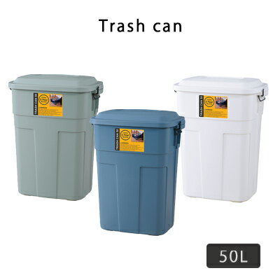 乐天商城 - LFS-936/トラッシュ缶50Lダストボックス 50L ゴミ箱 ごみばこ トラッシュカン ごみ箱 グリーン ナチュラル 分別 おしゃれ 東屋 AZUMAYA 北欧 送料無料 アウトレット R&N / トラッシュカン 50L1