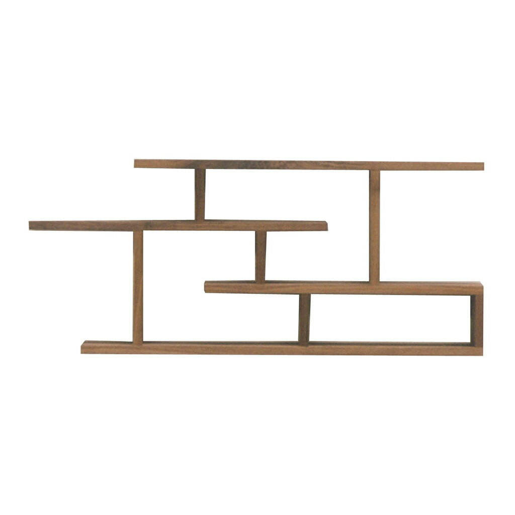 オープンシェルフ オープンラック 本棚 飾り棚 木製 無垢材 シンプルモダン おしゃれ 50 55 60 120 130 140 ジグザグシェルフ デザイナーズ スタイリッシュ 収納家具 インテリア家具 リビング収納 木目調 空間演出 インテリア性 便利 北欧デザイン シンプ