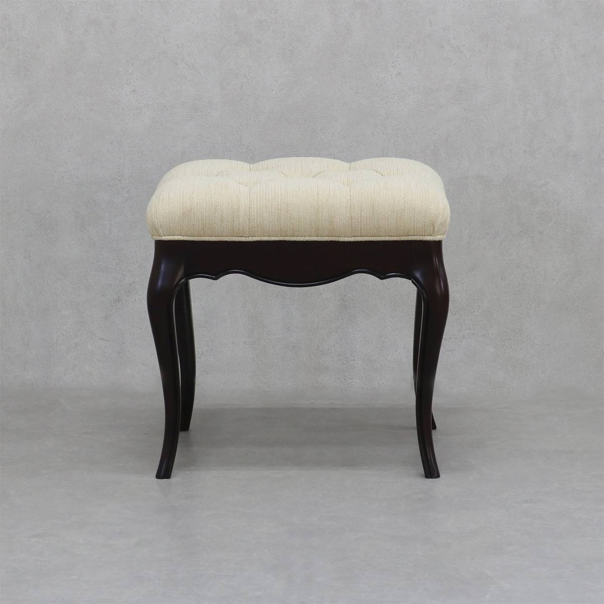 【ヤマト開梱設置無料】正規販売店 ミラーナD　スツール 椅子 ドレッサー用 クラシック マホガニー ア..