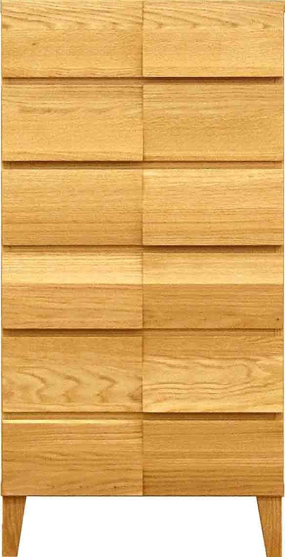 【国産】チェスト オーク 天然木 無垢材 桐 ナチュラル 北欧 おしゃれ 収納 完成品 引き出し 脚付き 6段 幅55～幅60 タンス 引出し maruta 収納家具 インテリア家具 リビング収納 木目調 空間演出 インテリア性 便利 シンプルデザイン 北欧デザイン 省スペー
