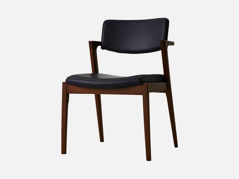樂天商城 - アームレスチェア Koti 冨士ファニチア ウォールナット 北欧 日本製 おしゃれ D03780N FUJI FURNITURE デザイナーズ 収納家具 インテリア家具 リビング収納 木目調 空間演出 インテリア性 便利 シンプルデザイン 幅広タイプ 省 北欧デザイン 省スペ