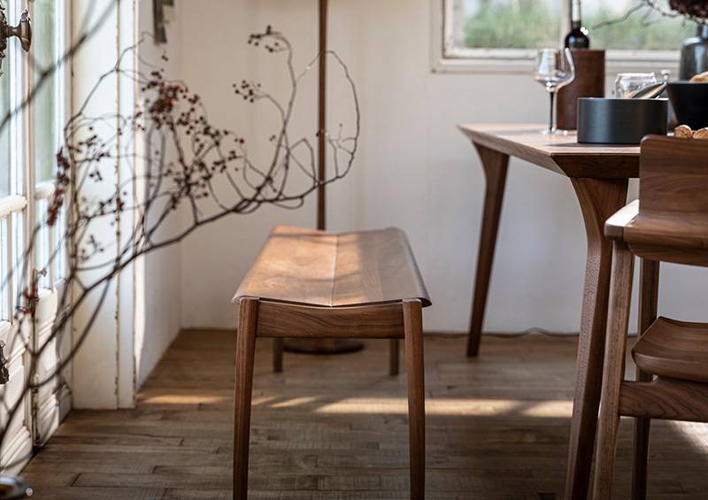 Koti 冨士ファニチア 木製 無垢材 オーク 北欧 ナチュラル ダイニング 日本製 おしゃれ 2Pベンチ X0258..