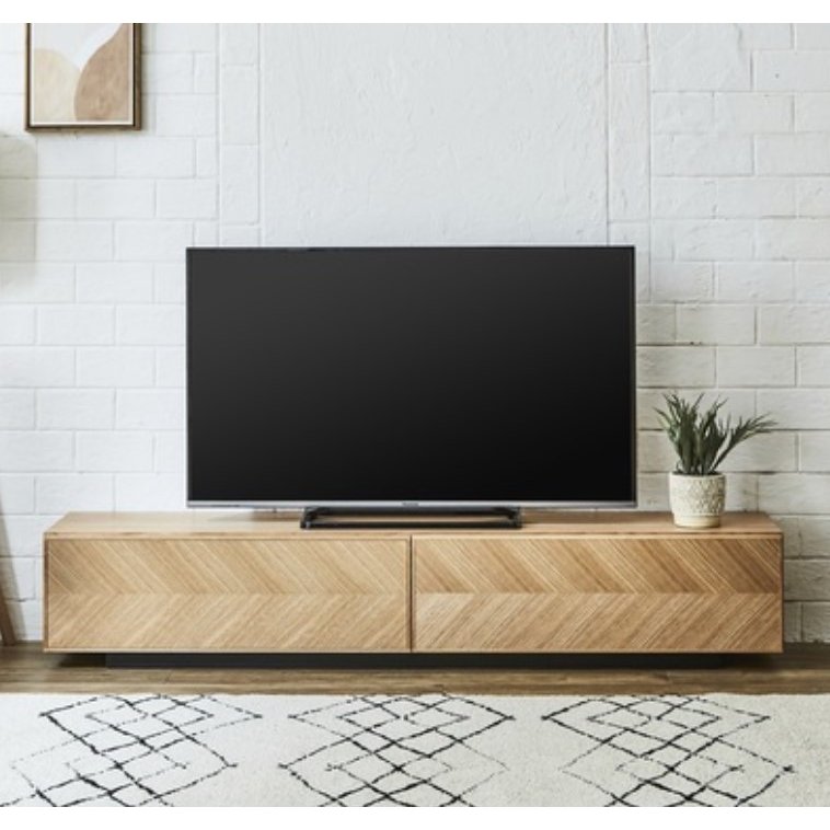 樂天商城 - テレビボード TVボード ローボード ホワイトオーク 天然木 木製 北欧 和モダン ナチュラル レトロモダン おしゃれ 引き出し 収納 完成品 リビング Mono 200 大川家具 国産 ナラ シンプル 無垢 tv台 高級 インダストリアル 西 収納家具 インテリア家具 北欧