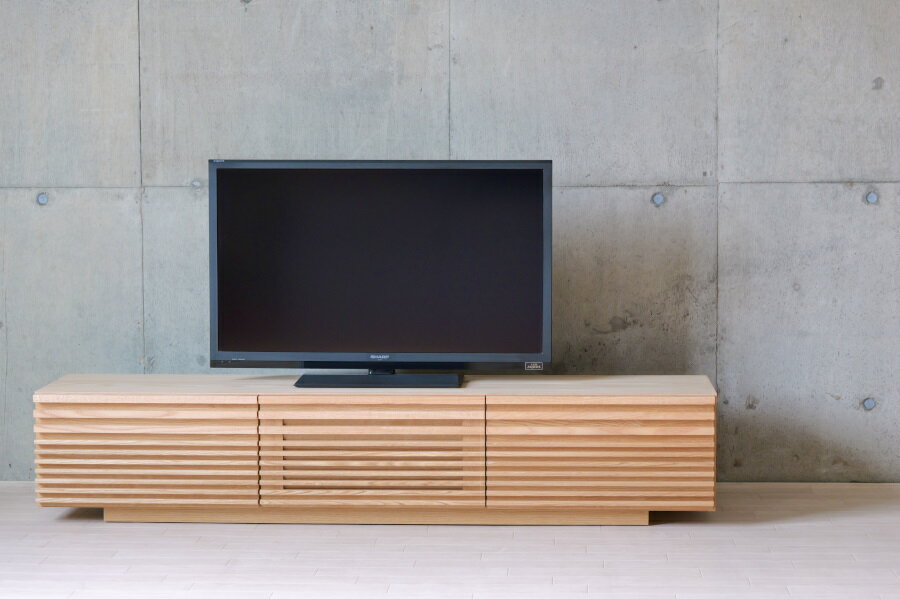 樂天商城 - テレビ台 TVボード オーク 天然木 北欧 和モダン ナチュラル おしゃれ 200 大川家具 国産 ハイタイプ シンプル OAK 収納家具 インテリア家具 リビング収納 木目調 空間演出 インテリア性 便利 シンプルデザイン 幅広タイプ 省スペース AV 北欧デザイン 高級感