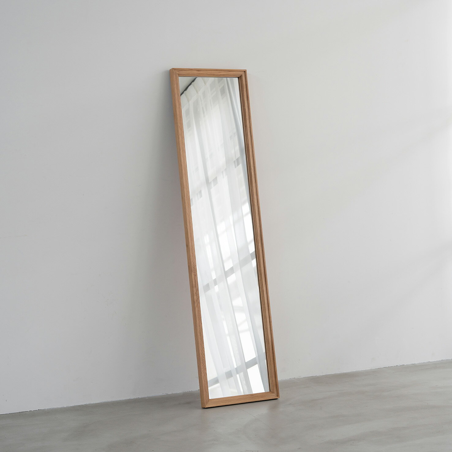 鏡 ウォールミラー ミラー 木製 北欧 リビング おしゃれ スタイルミラー 姿見 幅 40cm 高さ160cm 全身..