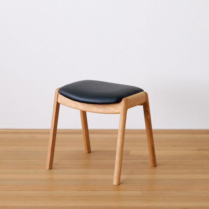 椅子 チェア ベンチ オーク 無垢材 天然木 北欧 ナチュラル おしゃれ ダイニング スツール シンプル 合..