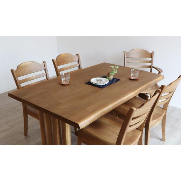 ダイニングテーブル 木製 無垢材 天然木 和モダン おしゃれ 180 和風 4人 6人 食卓テーブル 無垢テーブル 長方形 ブラウン 茶色 収納家具 インテリア家具 リビング収納 木目調 空間演出 インテリア性 便利 シンプルデザイン 幅広タイプ 省スペ 北欧デザイン 省スペ