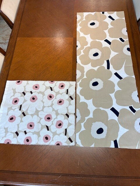 miniunikko(pinkxbe)とpieniunikko(be)のはぎれセット