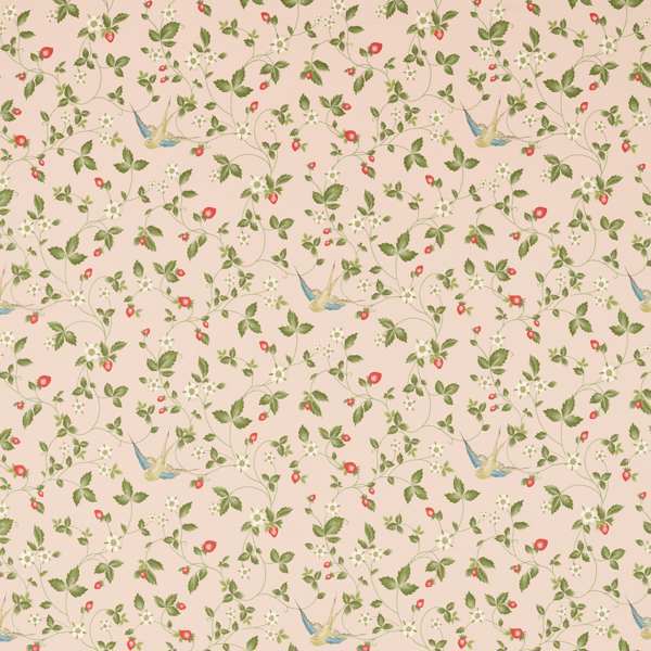 WEDGWOOD WILD STRAWBERRY ウエッジウッド ワイルドストロベリー 布 手芸 英国 カルトナージュ ハンドメイド 生地 テーブルセンター テーブルクロス ファブリック 布 花柄 苺柄