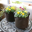 鉢カバー 不織布プランター 2個組 布 ( プランターカバー 不織布 直径21cm ポットカバー 植木鉢カバー 植木鉢 プランター カバー プランターバスケット...