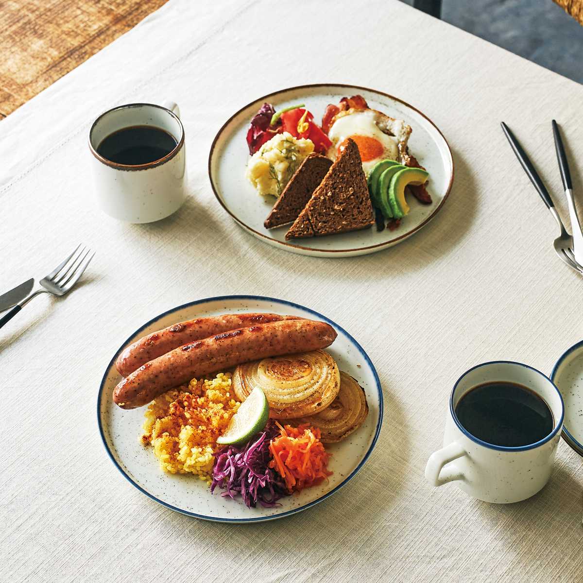 プレート グレイン L 同色3枚セット （ 22.9cm 3枚セット 食洗機対応 電子レンジ対応 磁器 美濃焼 皿 お皿 フラット 食器 日本製 ヴィンテージ感 粒子 カフェ風 シンプル おしゃれ ）【39ショップ】