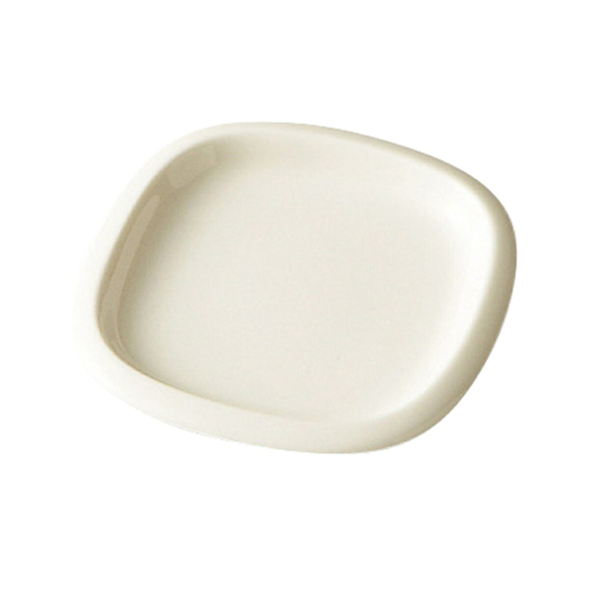 皿 クラスト バターディッシュ アイボリー （ 9cm 食洗機対応 電子レンジ対応 磁器 プレート お皿 バター皿 小皿 食器 日本製 ナチュラル カフェ風 おしゃれ シンプル 北欧 ）【39ショップ】
