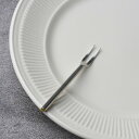工房アイザワ 円 黄銅洋食器 ヒメフォーク 銀仕上 ( aizawa 日本製 真鍮 フォーク カトラリー 燕三条 ピック フルーツピック デザートフォーク 洋食器 アイザワ 美しい 高級感 重厚感 高品質 シンプル 銀仕上げ ) 【39ショップ】