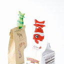 キッチンクリップ マグネット付き フィッシュクリップ Fish Clip ( マグネットクリップ クリップ 袋留め マグネット 磁石 マグネット付きクリップ マ...