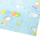レジャーシート 5人用 180×180cm クッションマット2畳 スヌーピー フワフワ空中散歩 ( クッションマット レジャーマット 2畳サイズ バッグ付き ク...
